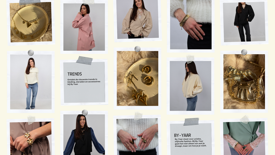 Ontdek de nieuwste trends in kleding, sieraden en accessoires bij By Yaar