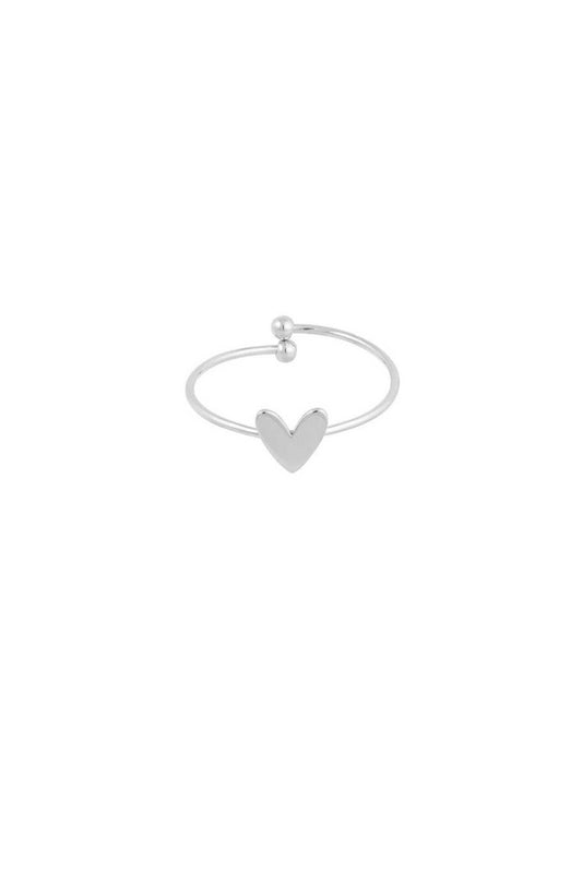 Little heart ring | Zilver