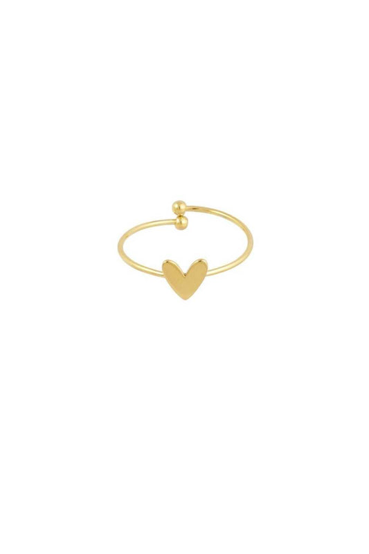 Little heart ring | Goud