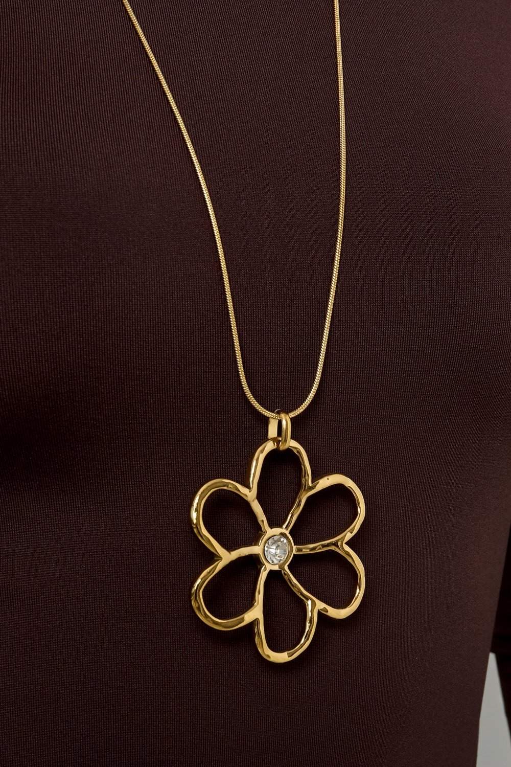 Golden bloom ketting | Goud