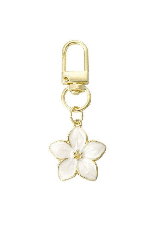 Little flower bag charm | Wit