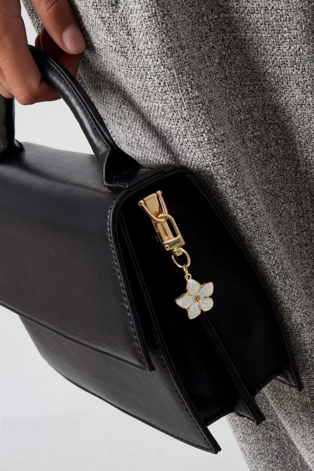 Little flower bag charm | Wit