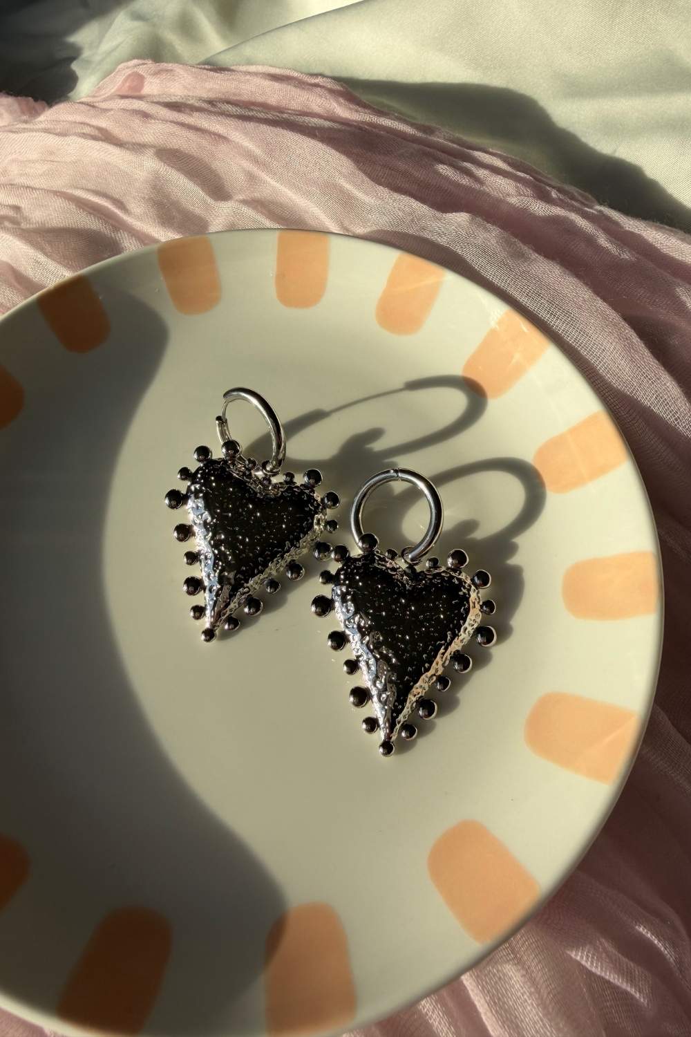 My love oorbellen | Zilver