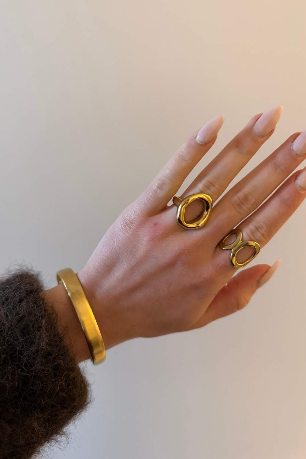 Classy look armband | Goud