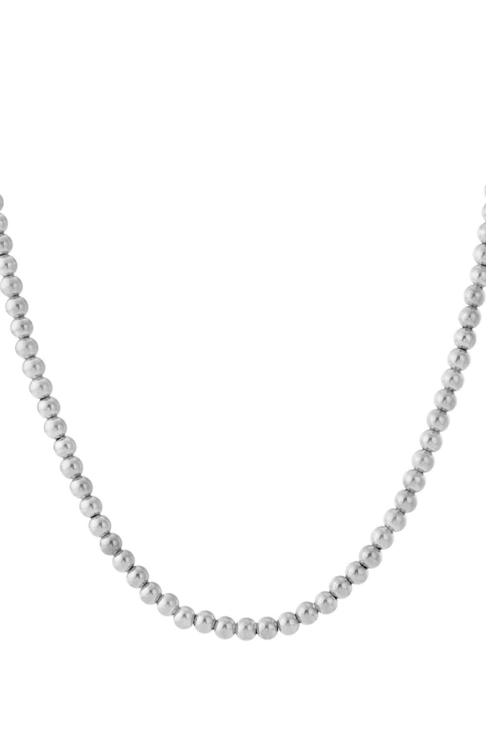 Statement beads ketting