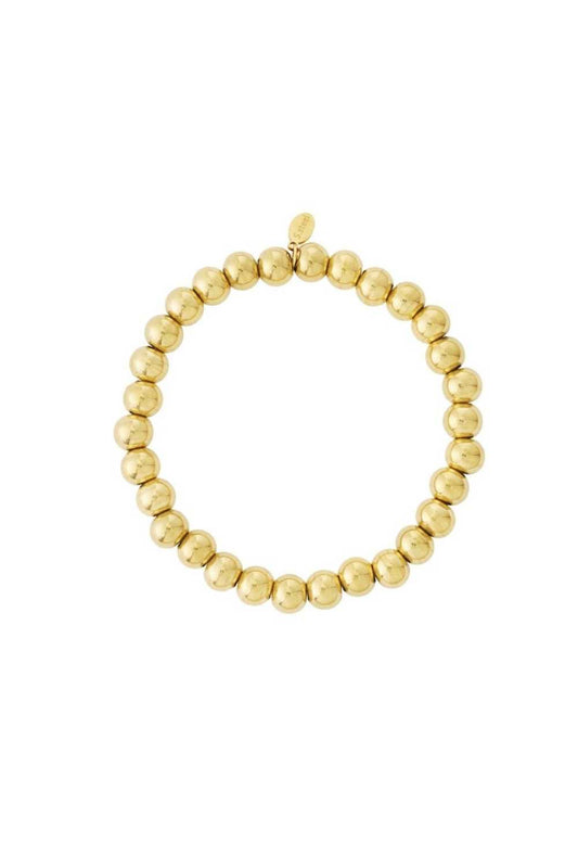 Big balls armband | Goud