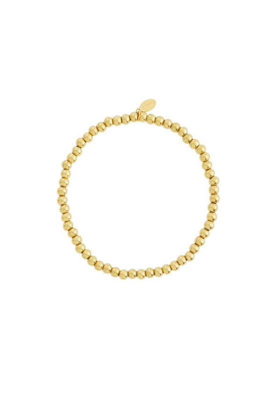 Little balls armband | Goud