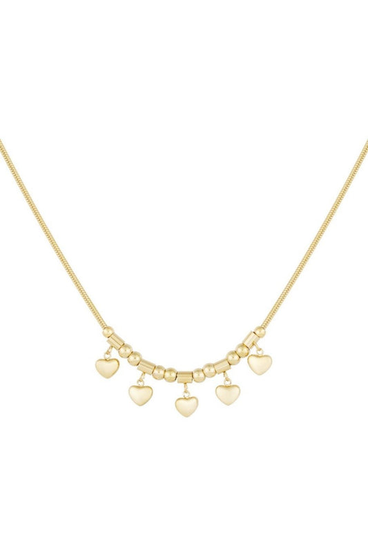 Lover necklace – Goud