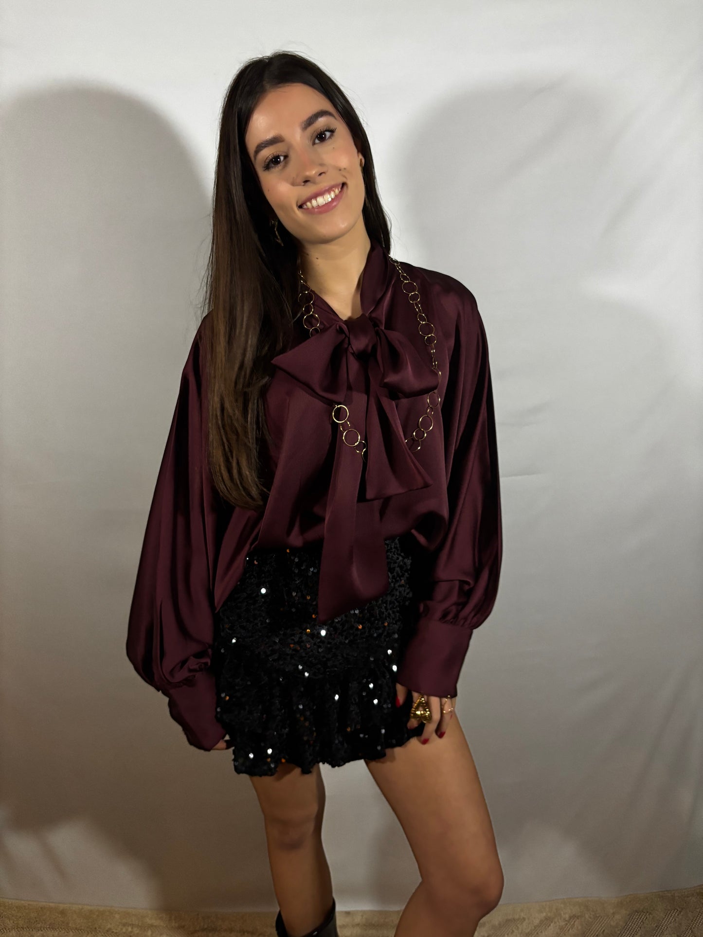 Lily glitter rokje | Zwart