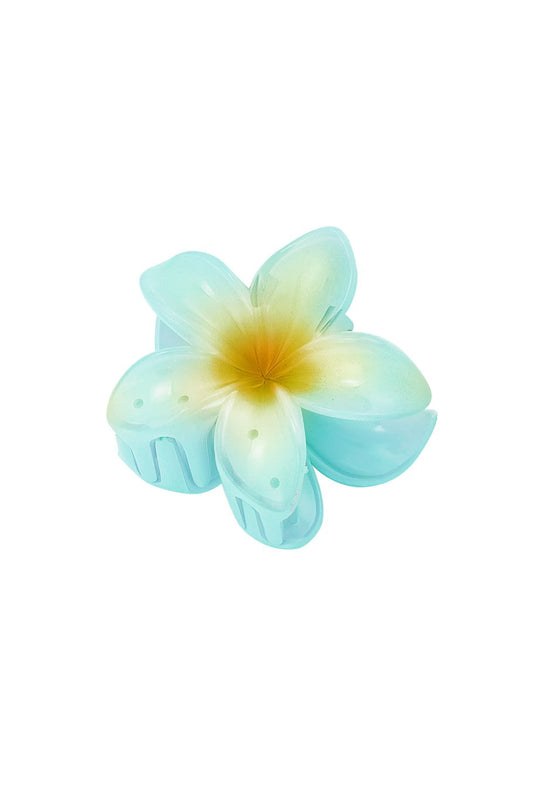 Flower haarclip | Blauw