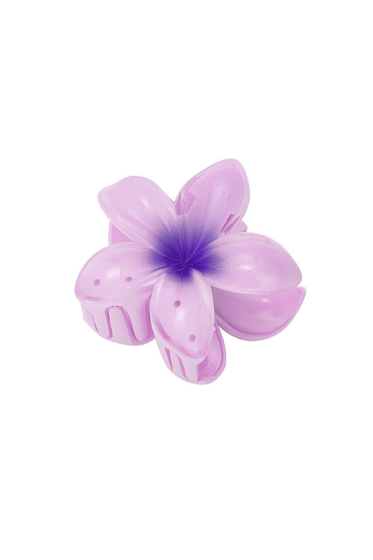 Flower haarclip | Paars