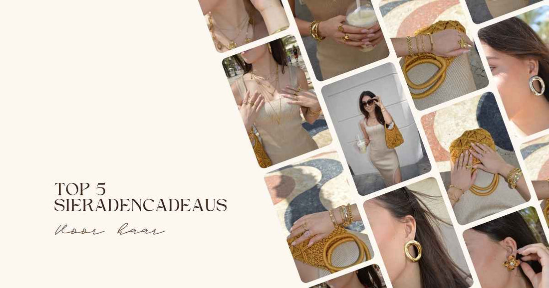 Top 5 sieradencadeaus voor haar verjaardag