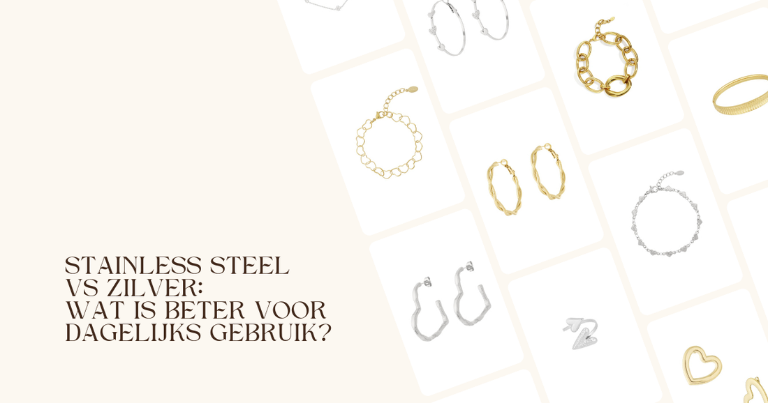 Stainless steel vs zilver: wat is beter voor dagelijks gebruik?