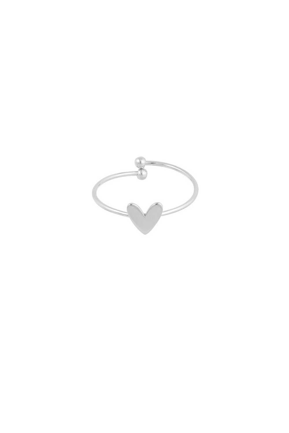 Little heart ring | Zilver