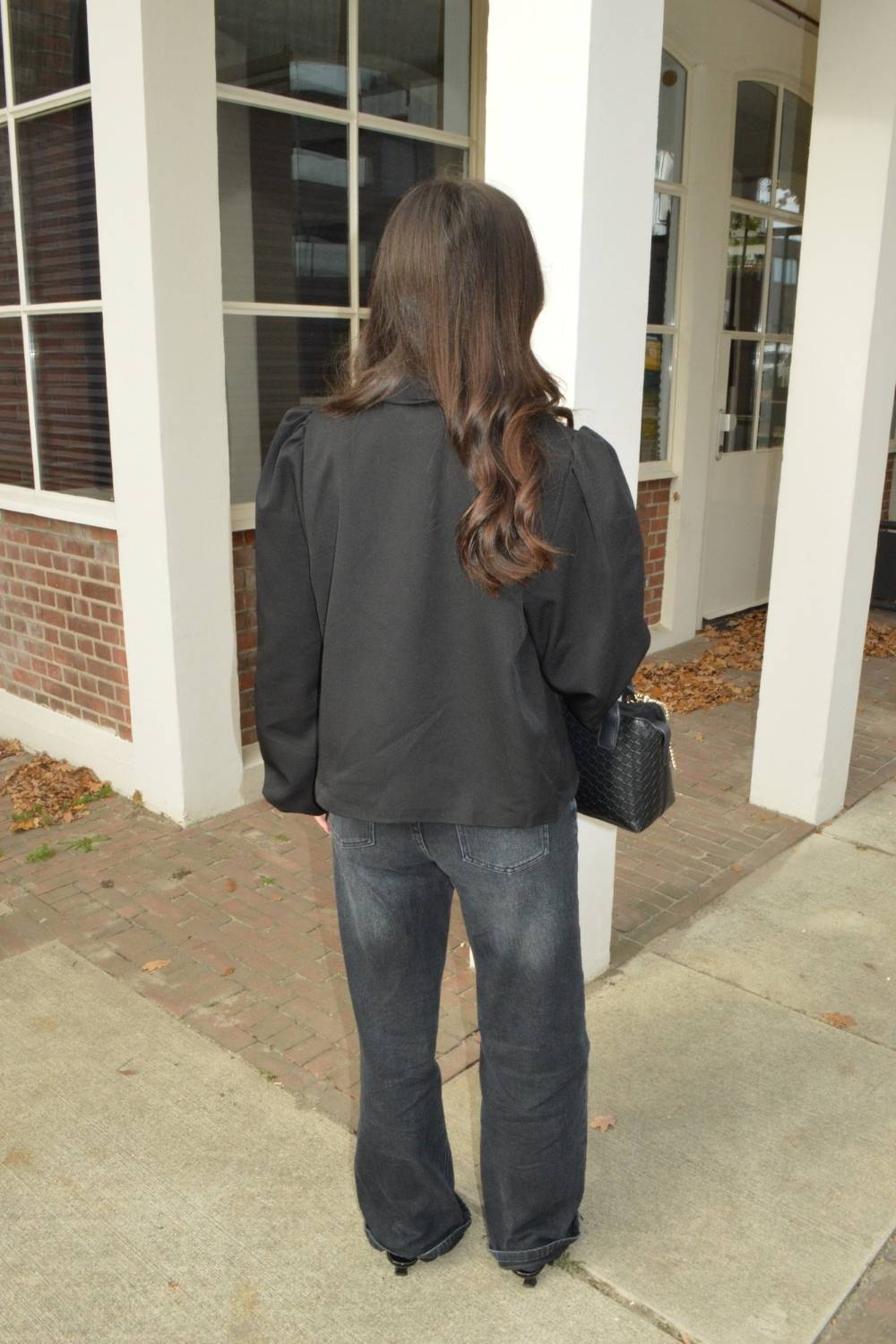 The Office Look Blazer | Zwart