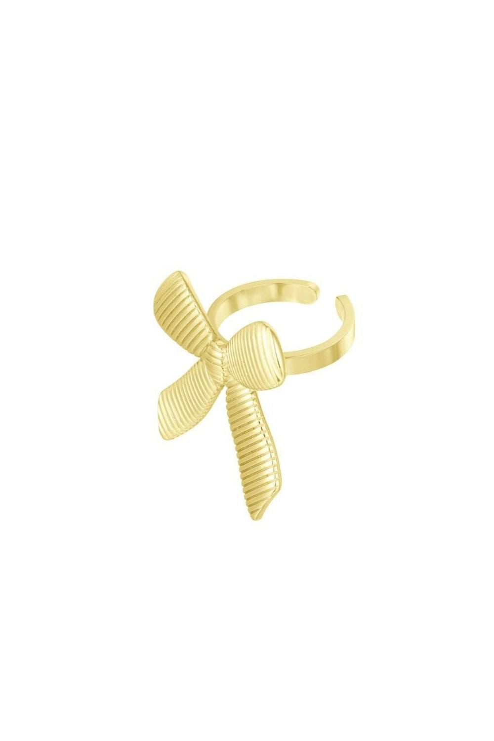 Bow ring – Goud