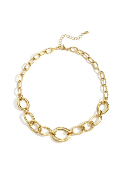 Statement Chain Ketting | Goud