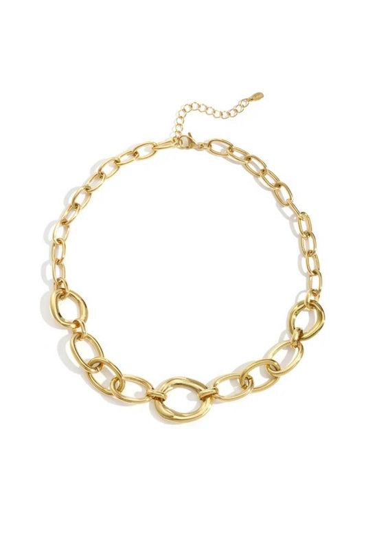 Statement Chain Ketting | Goud