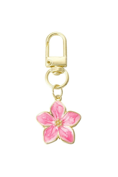 Little flower bag charm