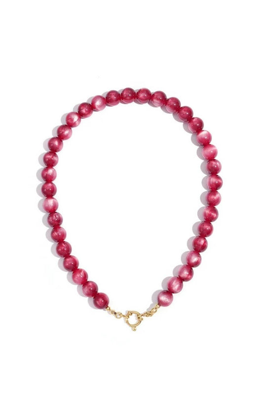 Aurora Glow Ketting | Rood