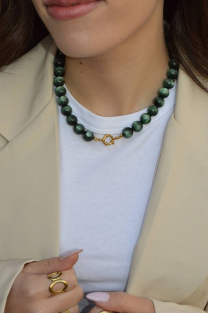 Aurora Glow Ketting | Groen