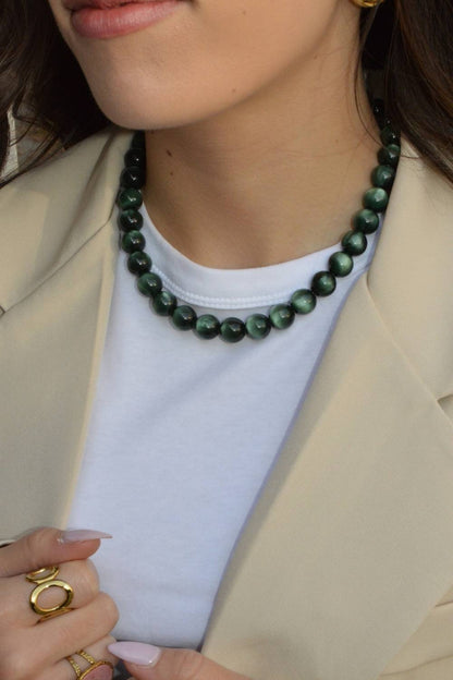 Aurora Glow Ketting | Groen