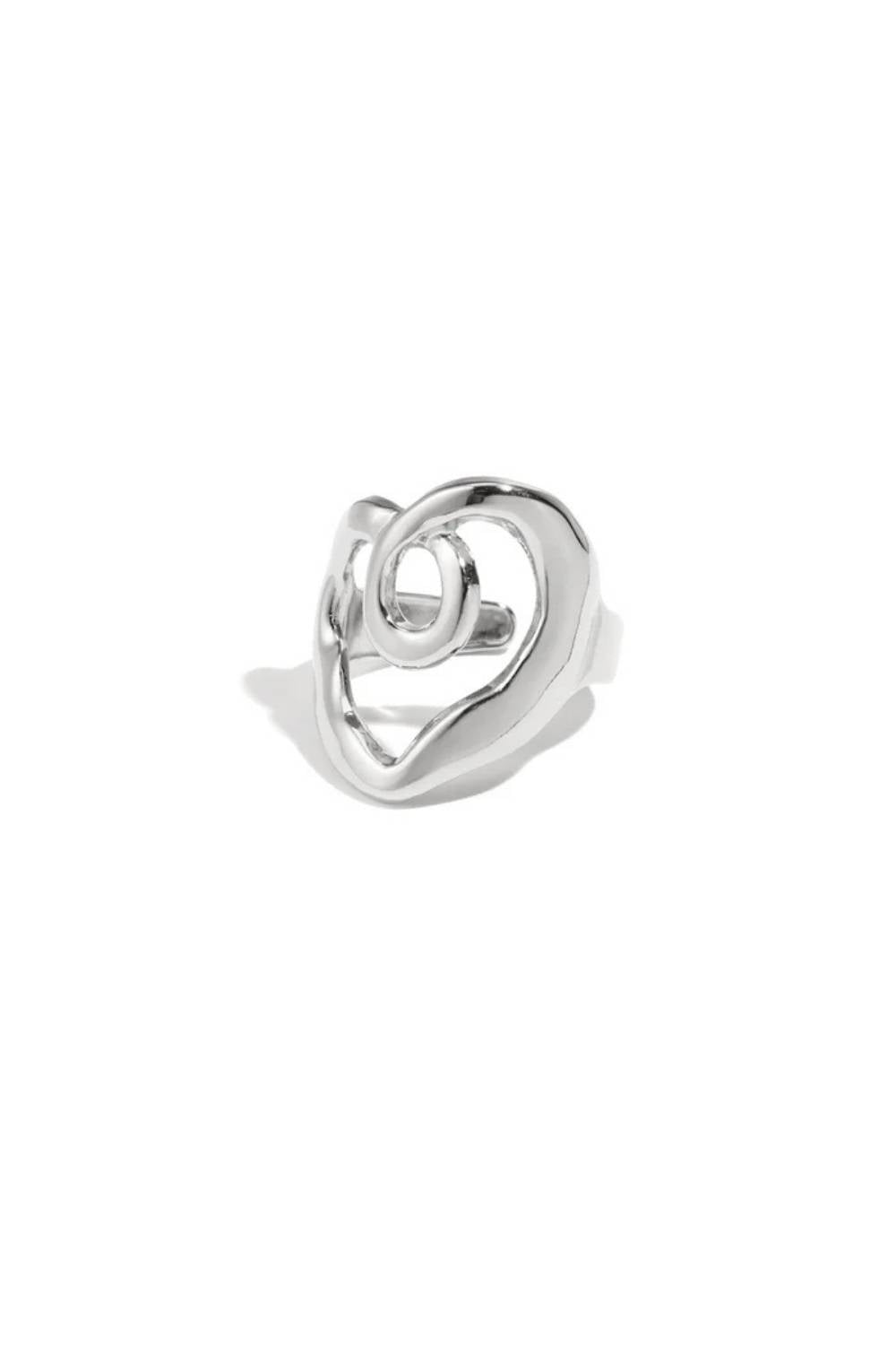 Heartflow Ring | Zilver