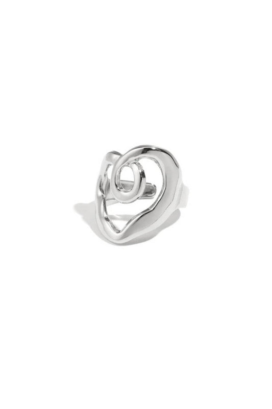 Heartflow Ring | Zilver