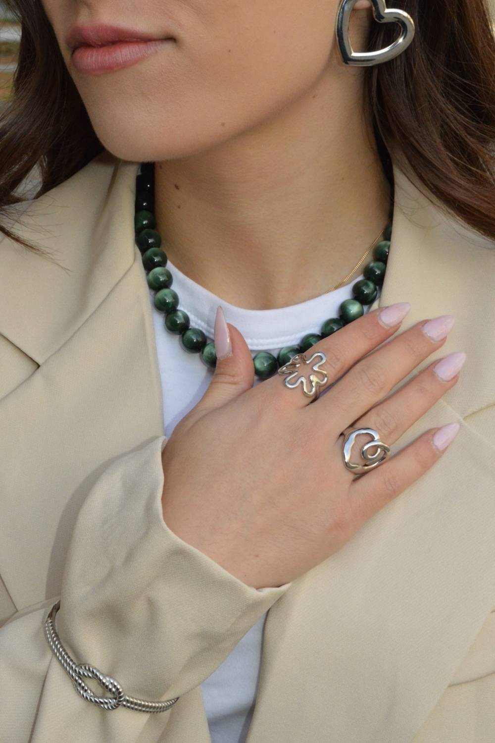 Heartflow Ring | Zilver