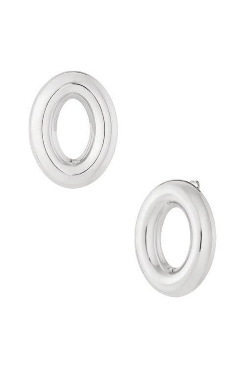 Bold loop oorbellen