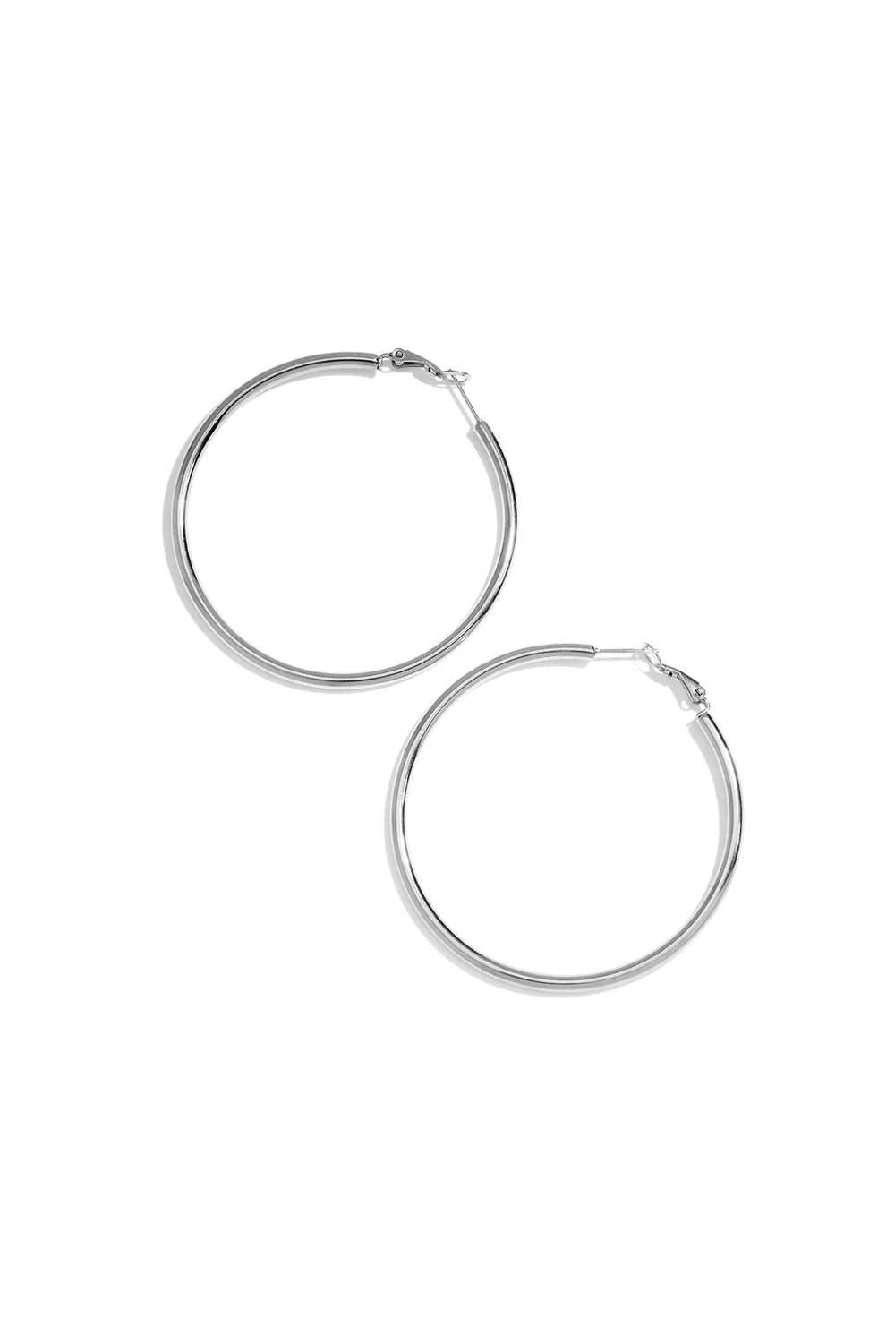 Basic babe hoops | Zilver