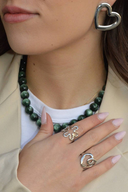 Lover Oorbellen | Zilver