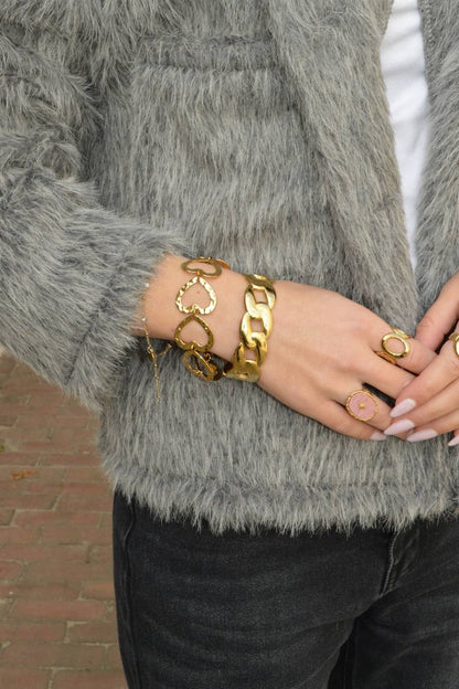 Luxe Chain Armband | Goud