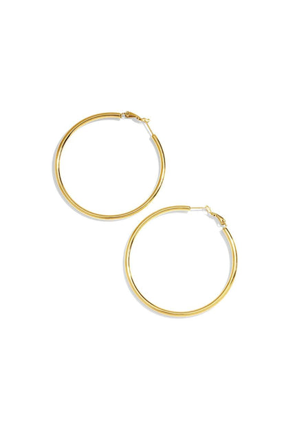 Basic babe hoops | Goud