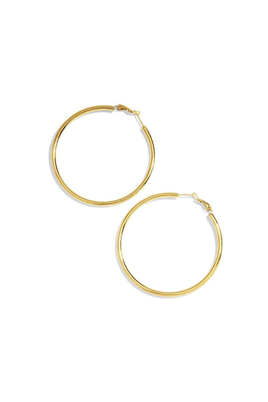 Basic babe hoops | Goud