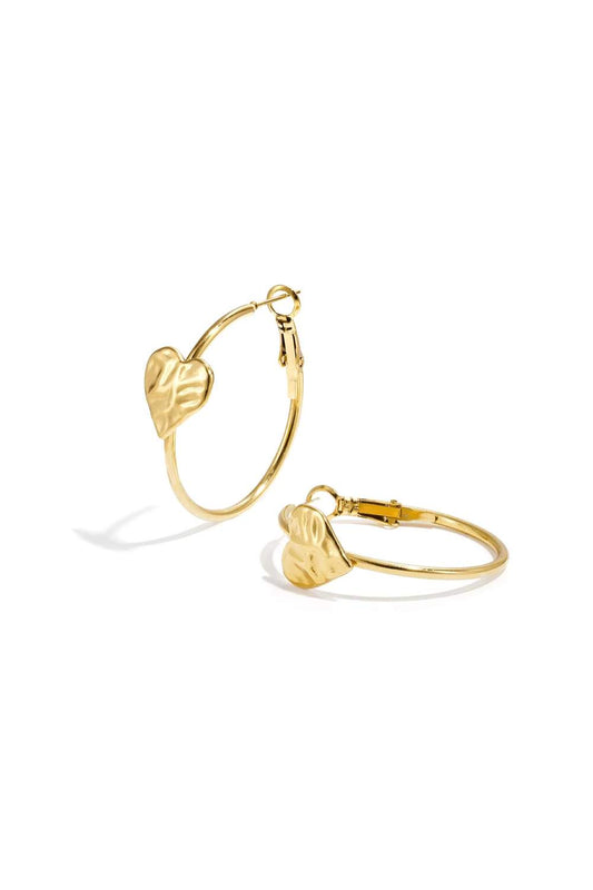 Statement Heart Hoops