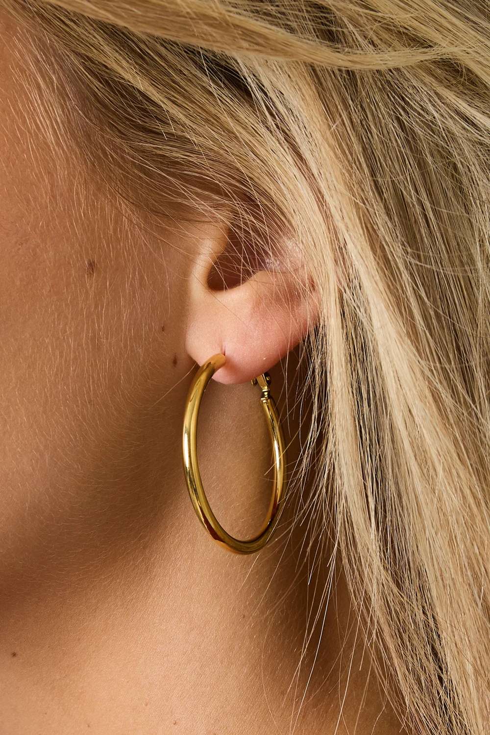 Basic babe hoops | Goud