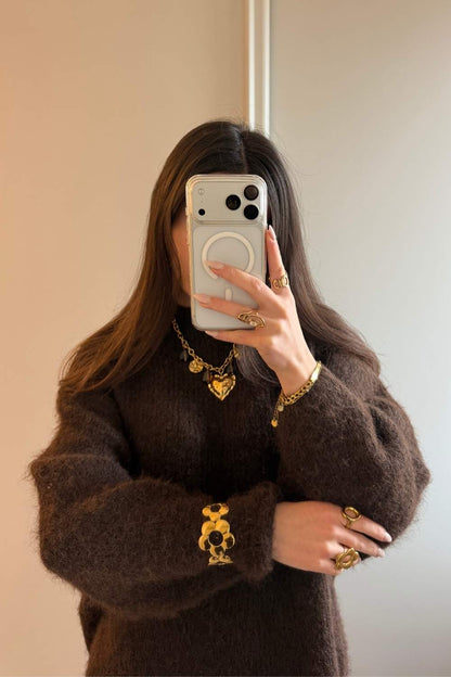 Golden bloom armband | Goud