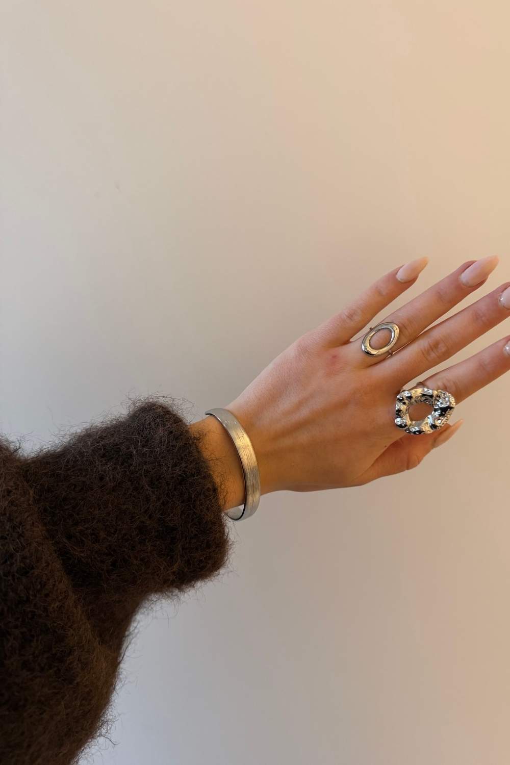 Classy look armband | Zilver