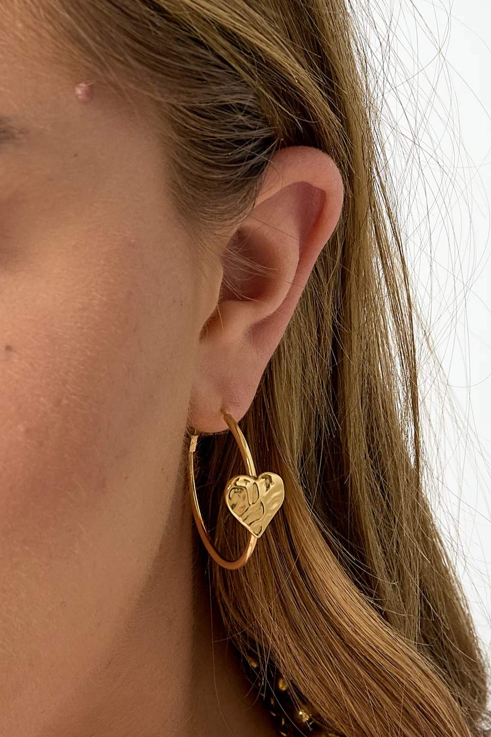Statement Heart Hoops