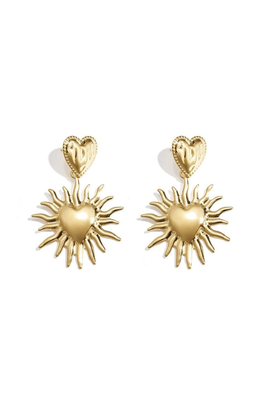Sunny Heart Oorbellen