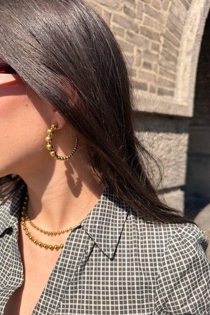 Statement Beads Oorbellen
