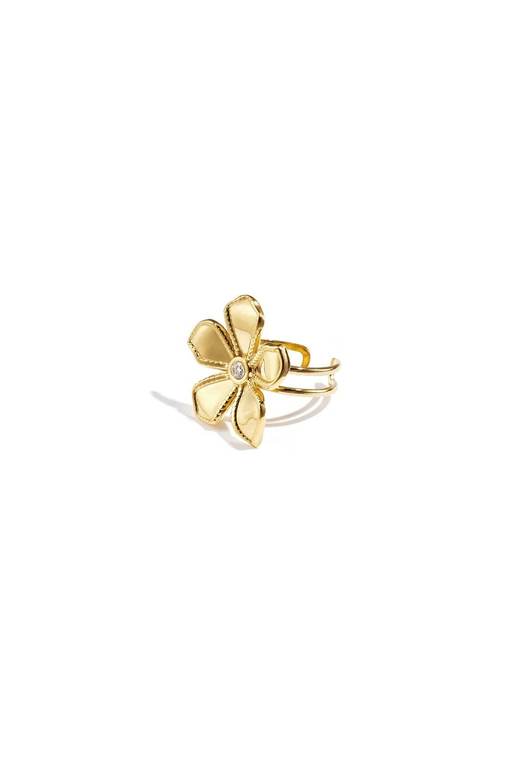 Golden Bloom Ring