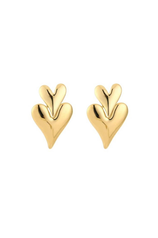 Double Love Oorbellen