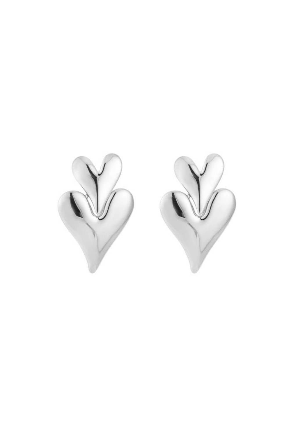 Double Love Oorbellen
