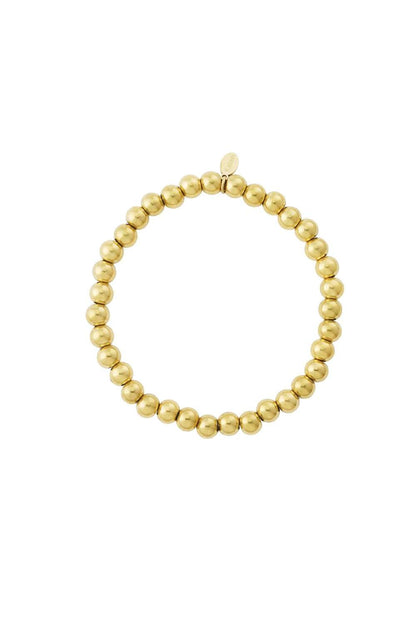 Big balls armband | Goud