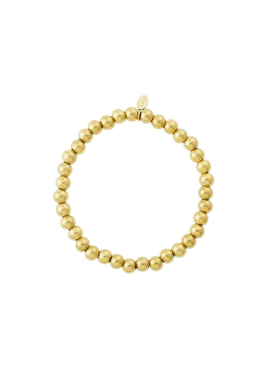 Big balls armband | Goud