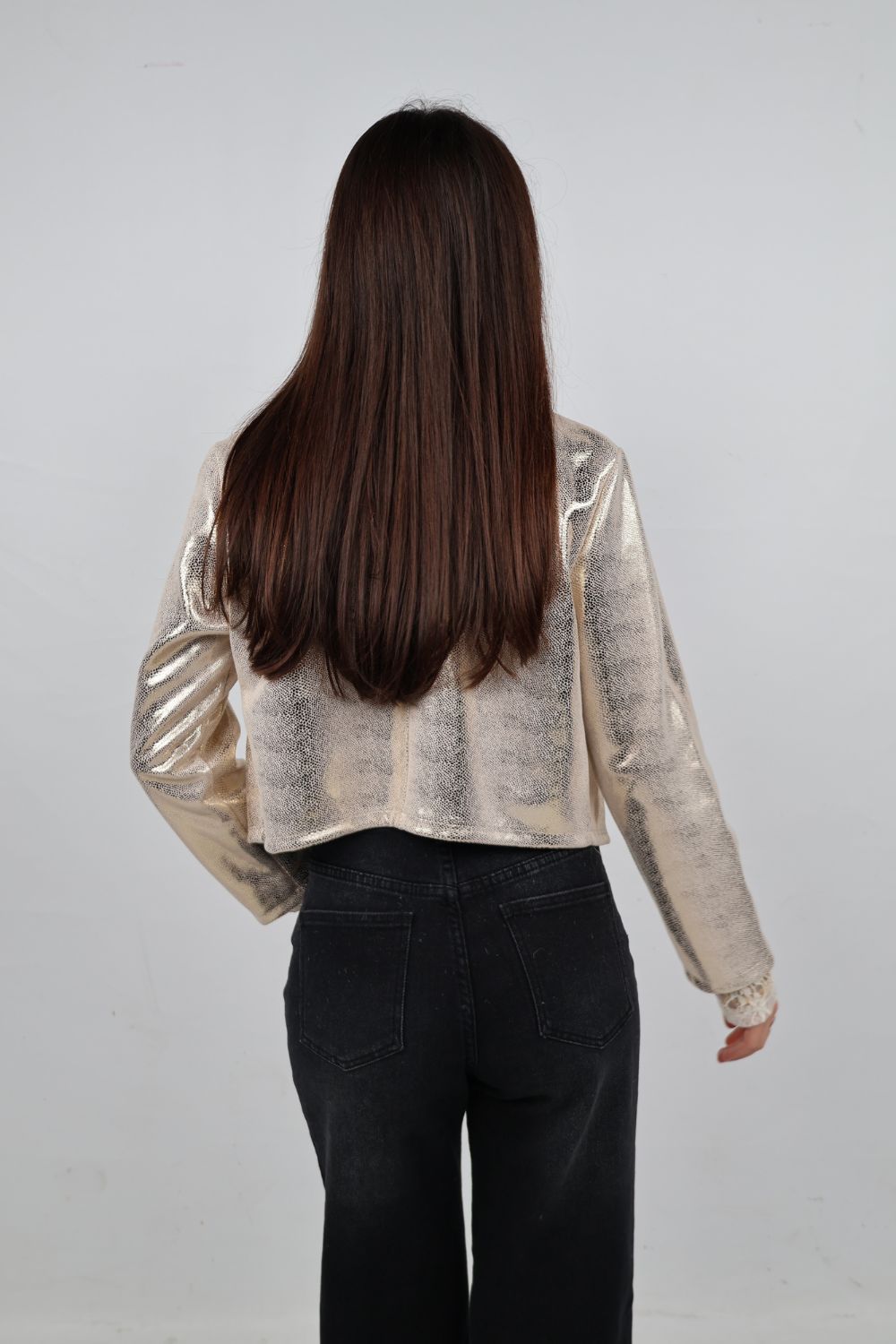 Trendy jasje | Goud