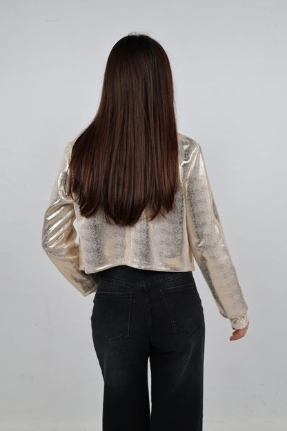 Trendy jasje | Goud