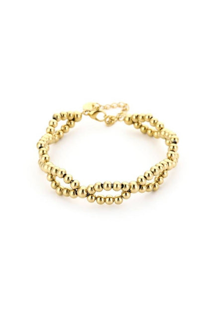 Golden Layers Armband
